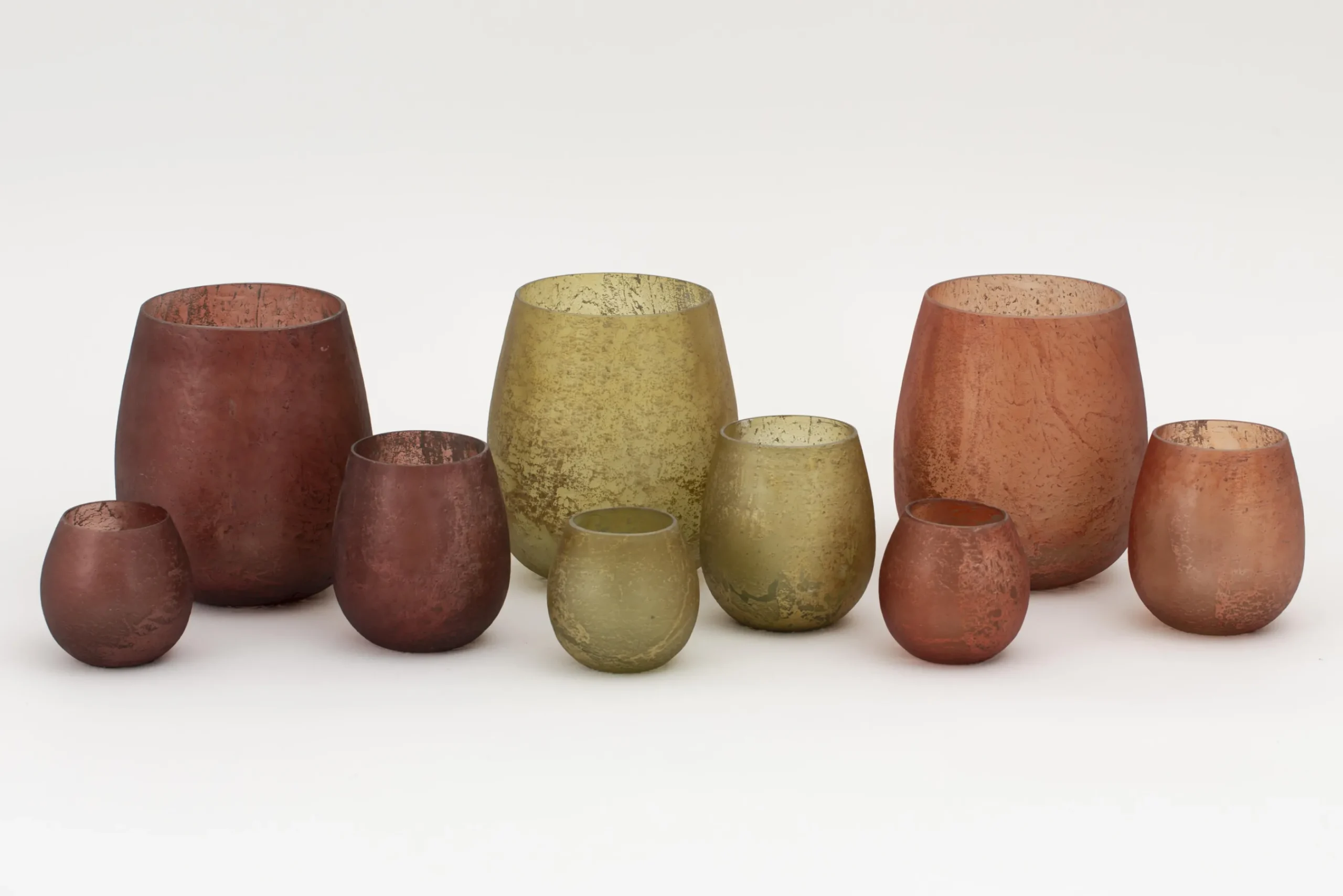 Flamant Malea, Photophore, Verre, Jaune, M Online