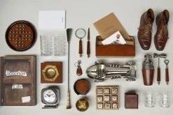 Flamant Manhattan, Decapsuleur, Cuir Marron Hot