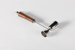 Flamant Manhattan, Jigger A Cocktail, Cuir Marron