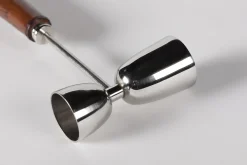 Flamant Manhattan, Jigger A Cocktail, Cuir Marron