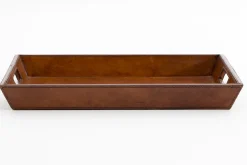 Flamant Manhattan, Plateau, Cuir Marron Sale