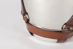 Flamant Manhattan, Refroidisseur A Vin, Poignee En Cuir Marron Hot