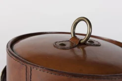 Flamant Manhattan, Seau A Glace, Cuir Marron Best