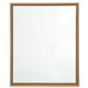 Flamant Marbera, Miroir, Rectangulaire, Naturel Outlet