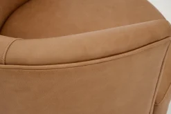 Flamant Marchetti, Fauteuil, Cuir Cognoac, Rotatif Hot