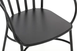 Flamant Marian, Chaise De Jardin, Noir Hot