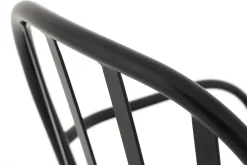 Flamant Marian, Chaise De Jardin, Noir Hot