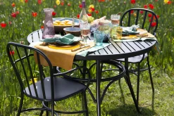 Flamant Marian, Table De Jardin, O110, Noir Clearance