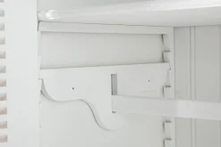 Flamant Marie, Armoire, Blanc, 3 Portes