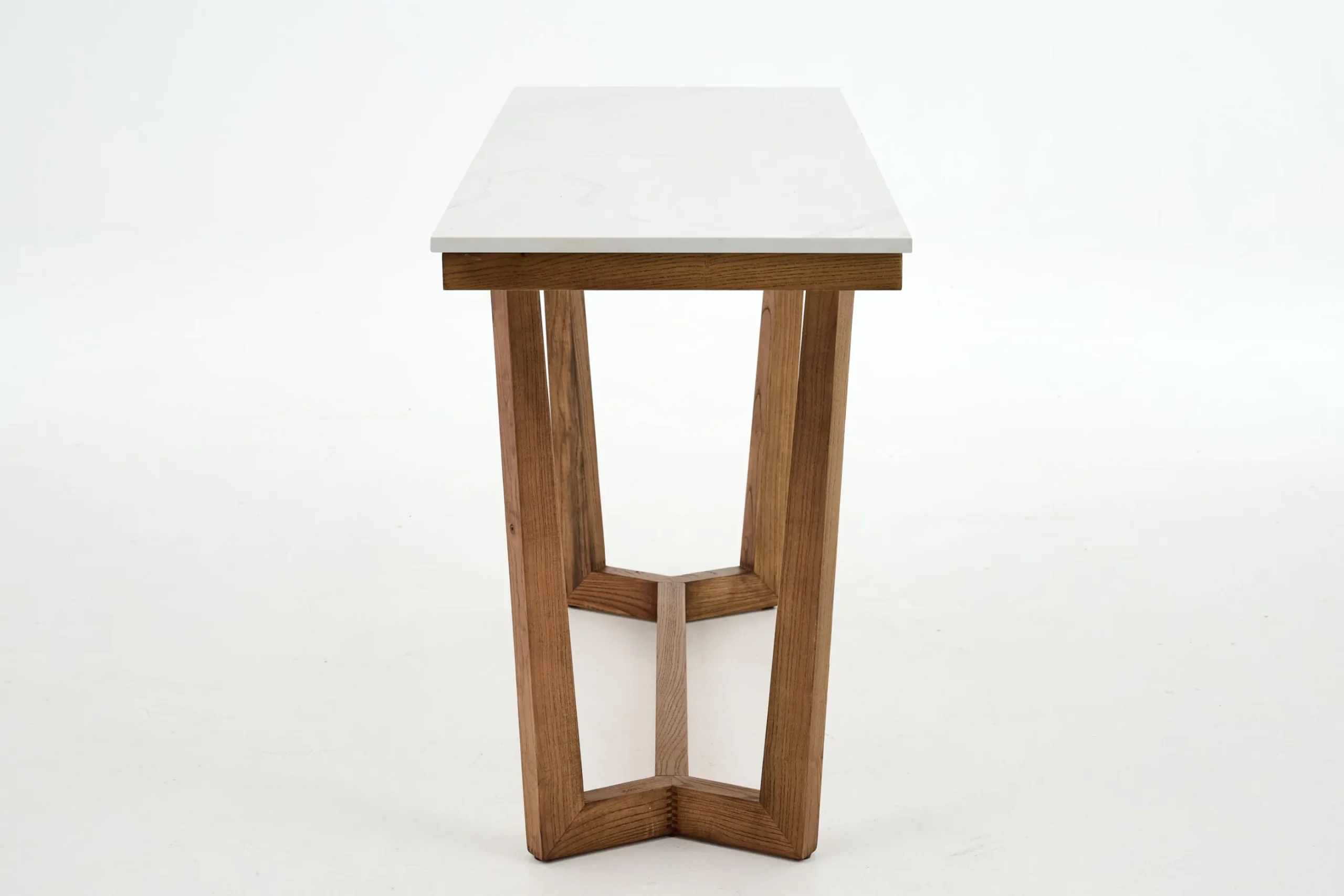 Flamant Marnix, Table Console, Chene Et Pierre Online