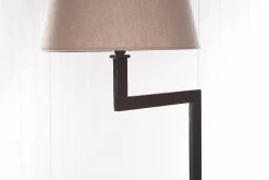 Flamant Martha, Lampadaire, Marron/Noir, Laiton Outlet