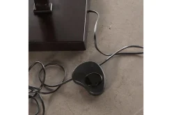 Flamant Martha, Lampadaire, Marron/Noir, Laiton Outlet