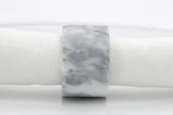 Flamant Maureen, Rond De Serviette, Marbre, Blanc Online