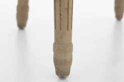 Flamant Medy, Chaise, Chene, Lin Naturel Discount