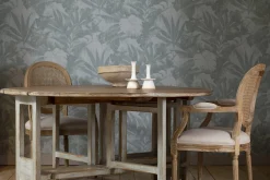 Flamant Medy, Fauteuil, Chene, Lin Naturel