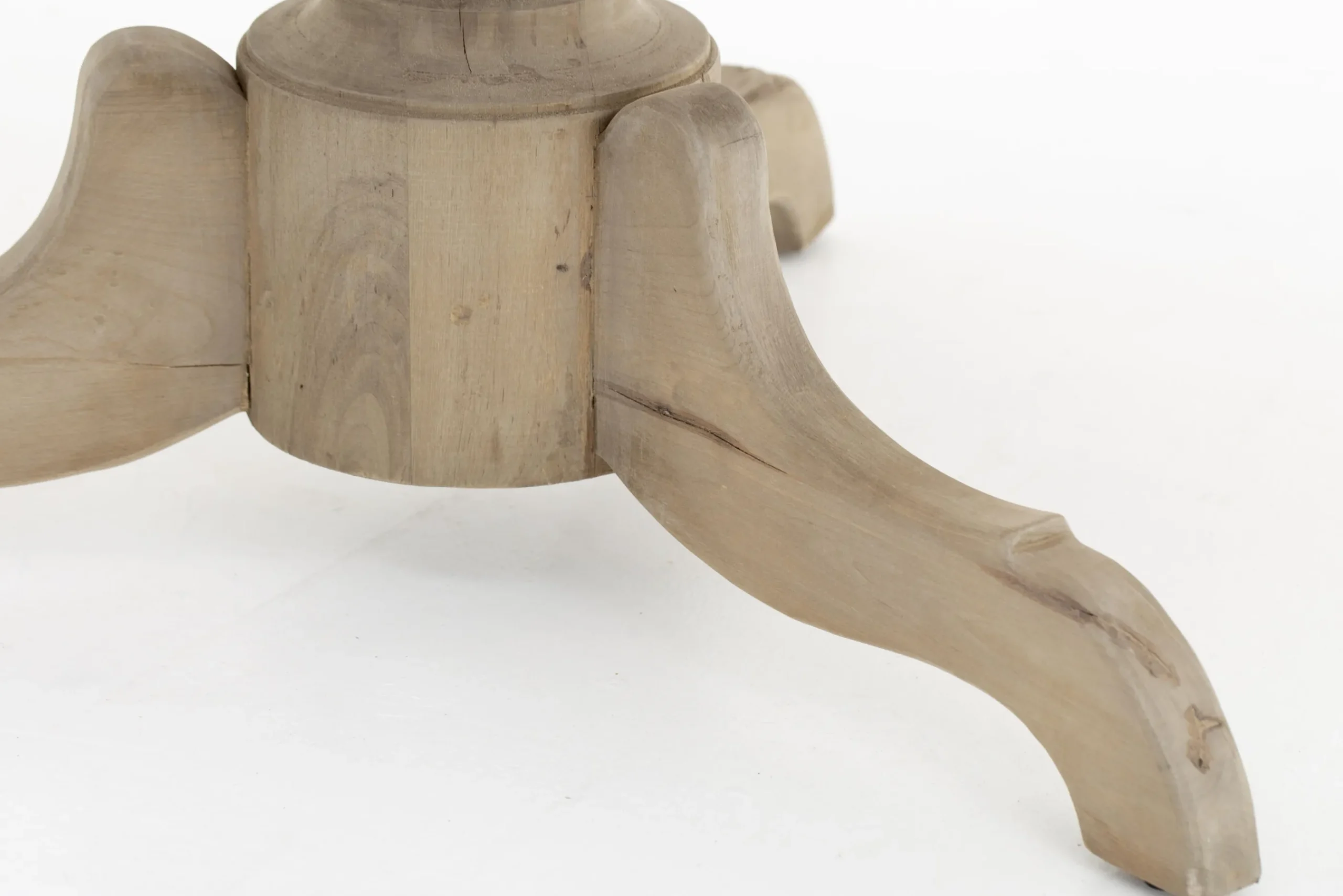 Flamant Milan, Table A Manger, Ronde, Bois Recycle, 120 Cm, Modele 2 Hot