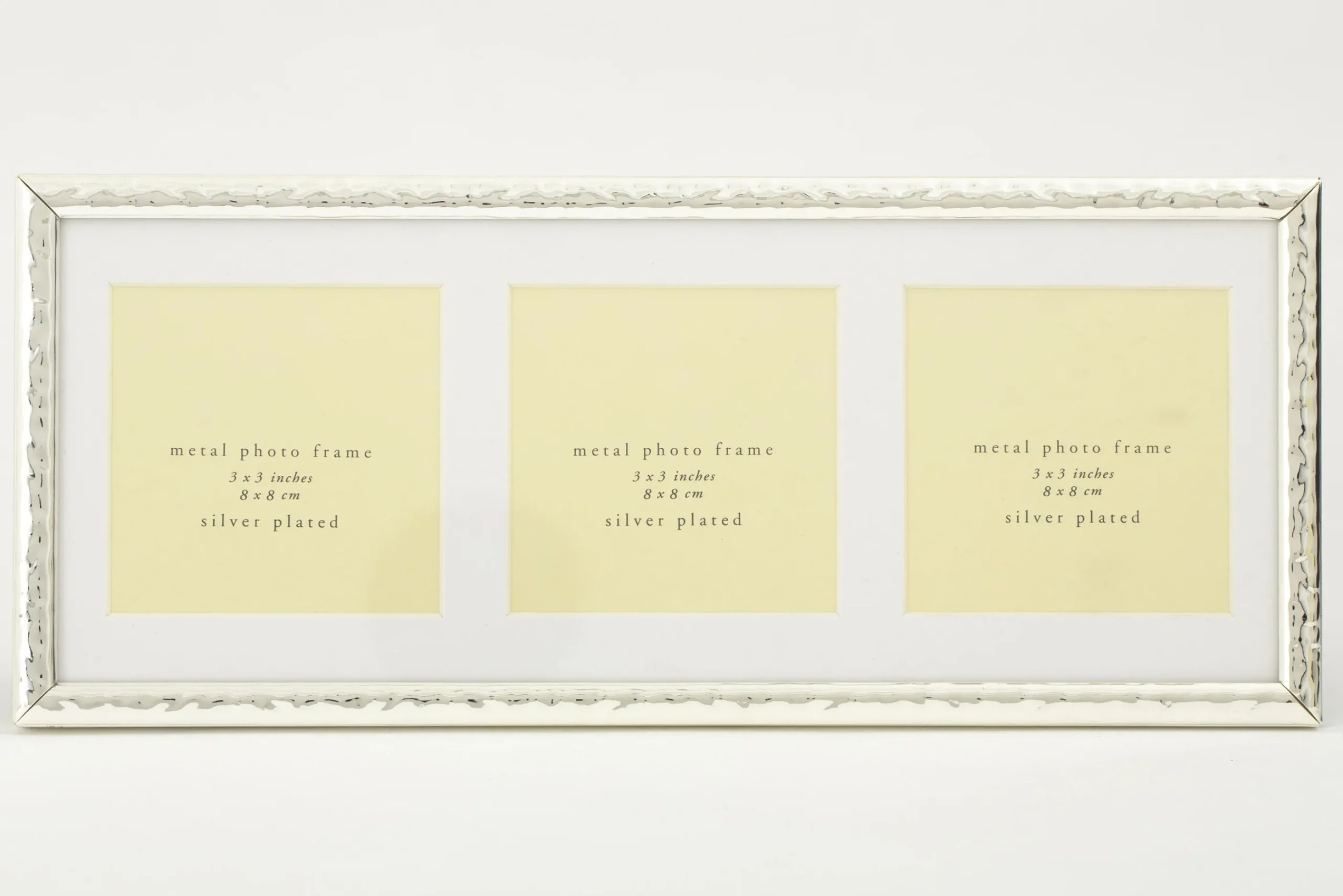 Flamant Millet, Cadre Photo, Plaque Argent, 8X8, Modele 2 New