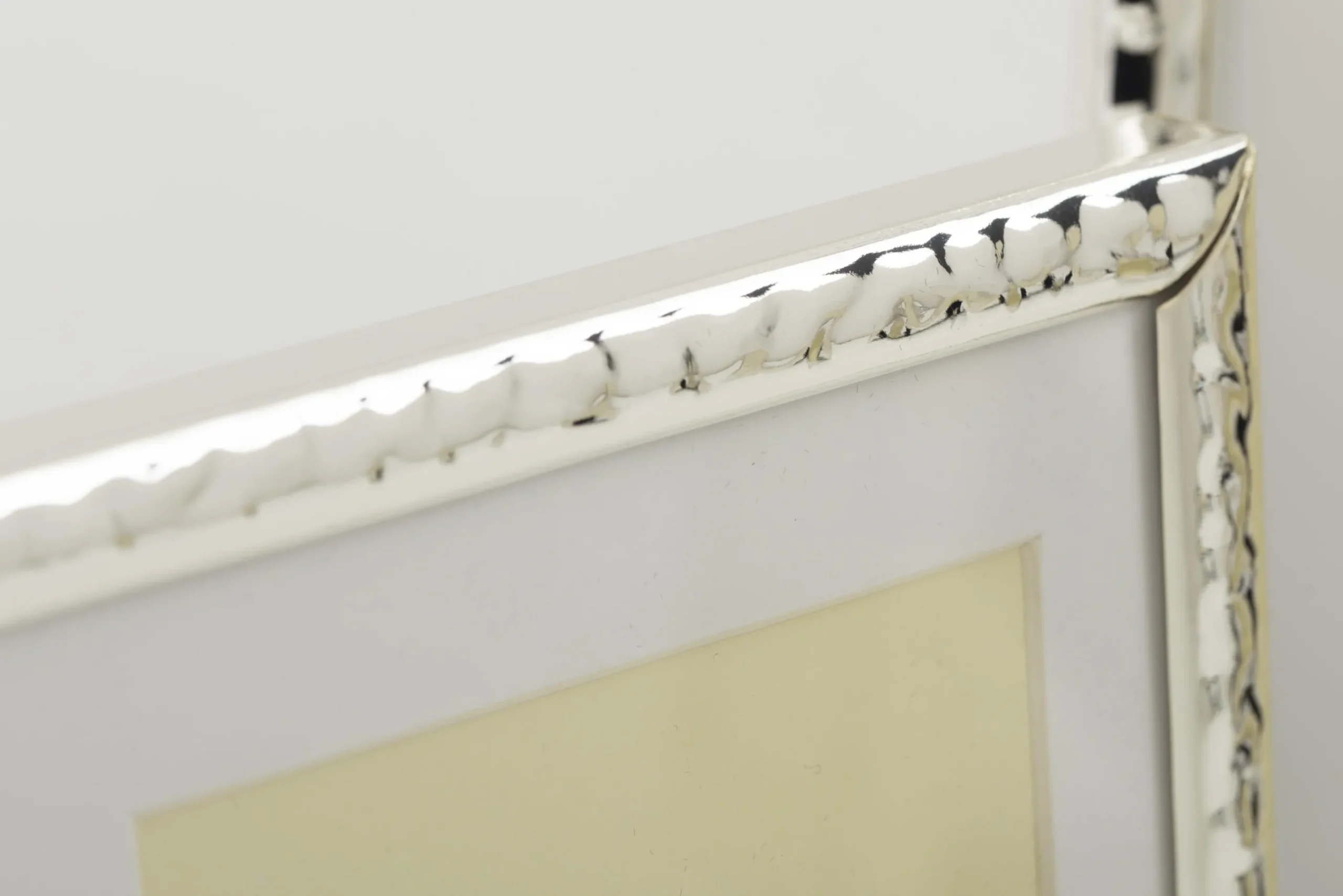 Flamant Millet, Cadre Photo, Plaque Argent, 8X8, Modele 2 New