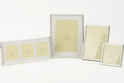 Flamant Millet, Cadre Photo, Plaque Argent, 8X8, Modele 2 New