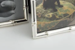 Flamant Moretta, Cadre Photo, Plaque Argent, 13X18 New