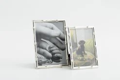 Flamant Moretta, Cadre Photo, Plaque Argent, 13X18 New