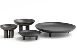 Flamant Mortimer, Plat, Metal, Noir, L New