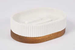 Flamant Muriel, Porte Savon, Blanc Best