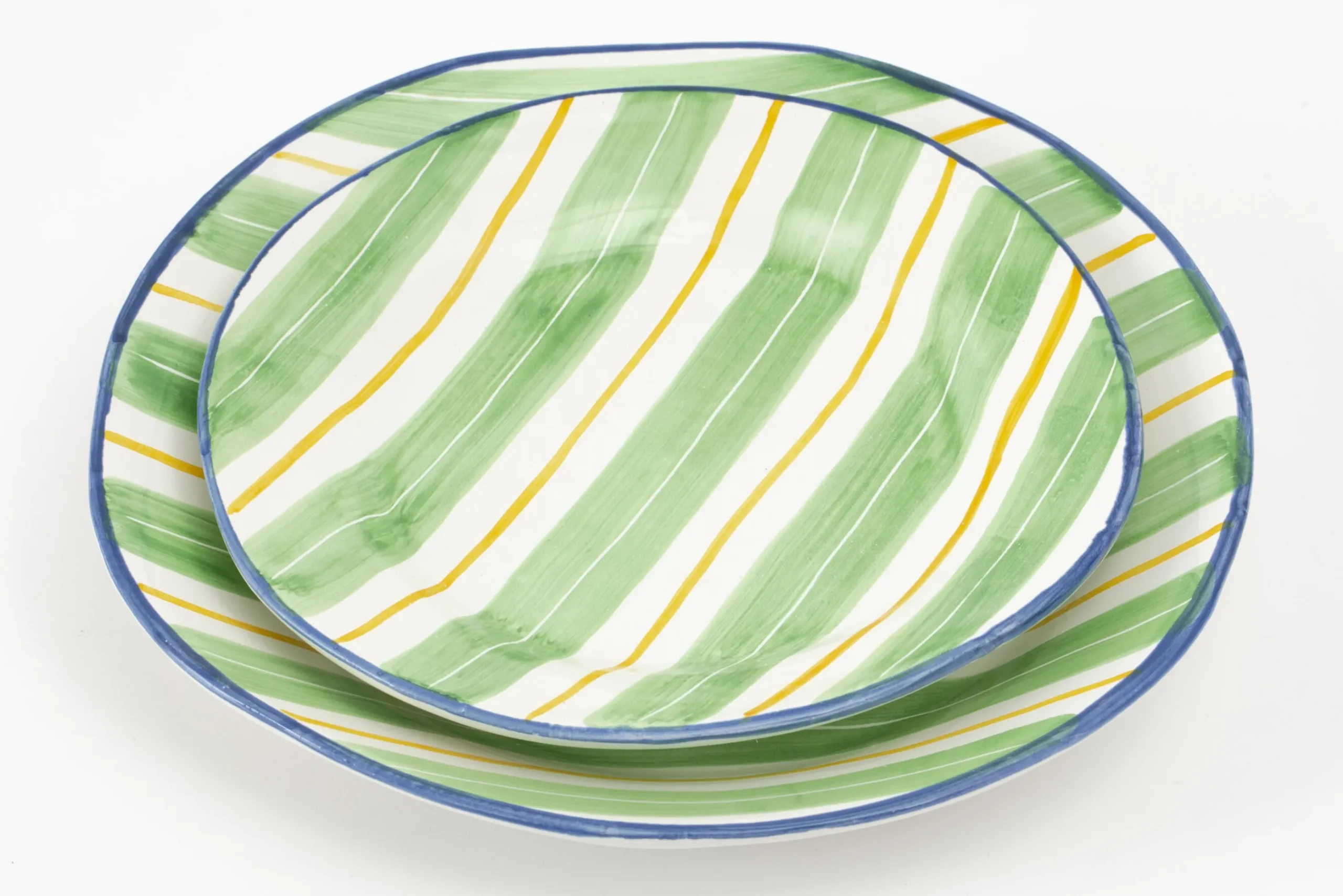 Flamant Nanna, Assiette, 28 Cm, Vert Discount