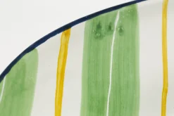 Flamant Nanna, Assiette De Service, Vert, Ovale Sale