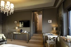 Flamant Naxos, Table Console, Miroir Verre Et Bois Sale