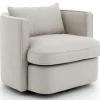 Flamant Nelia, Fauteuil, Naturel, Rotatif