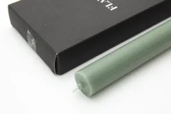 Flamant Nell, Bougie De Table, Couleur Vert Olive, Lot De 4 Hot