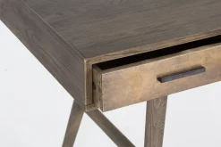 Flamant Nontemar, Bureau, Bois Et Laiton