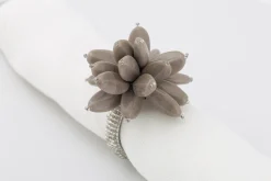 Flamant Otis, Rond De Serviette, Perles New