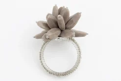 Flamant Otis, Rond De Serviette, Perles New