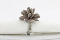 Flamant Otis, Rond De Serviette, Perles New