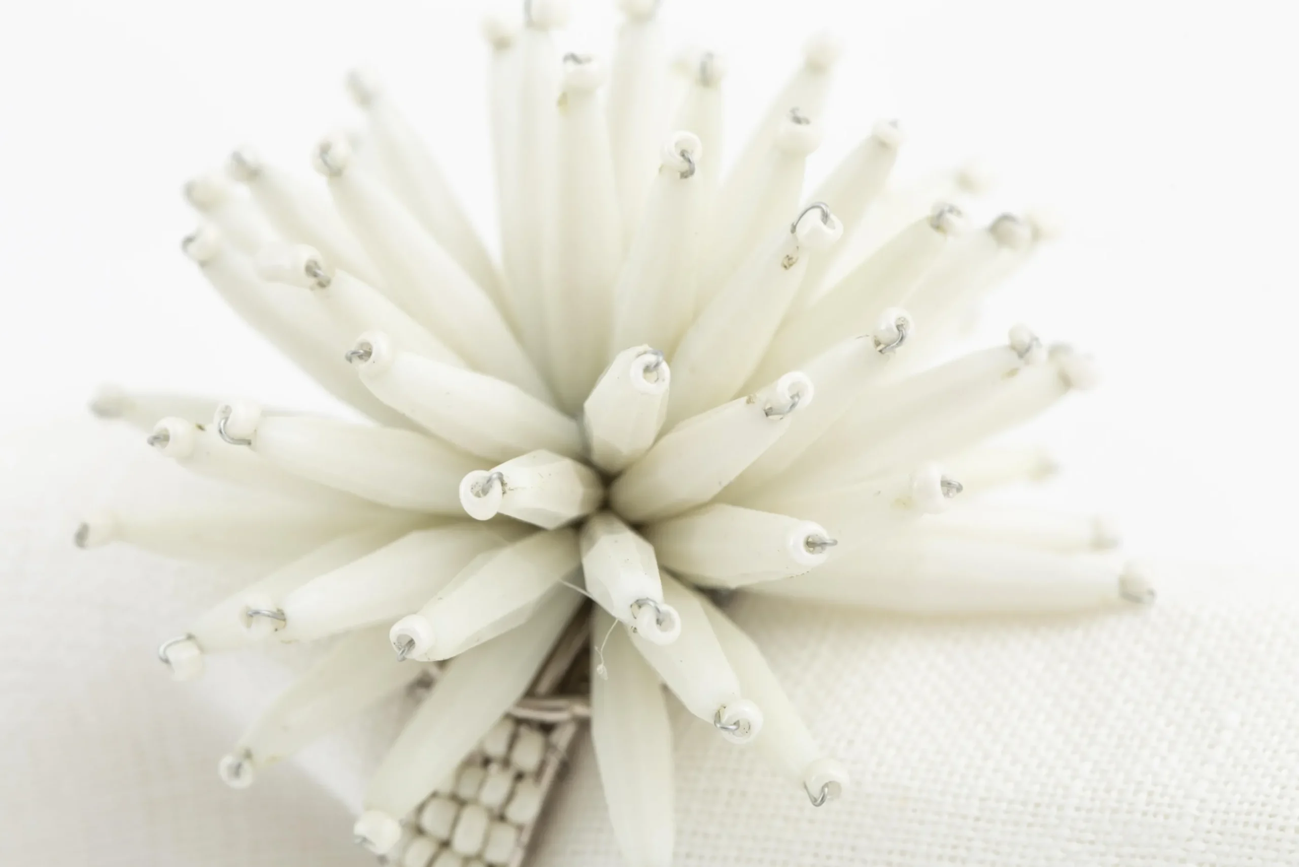 Flamant Parton, Rond De Serviette, Perles Sale