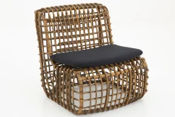 Flamant Pauline, Chaise De Jardin, Avec Coussin Best