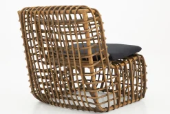 Flamant Pauline, Chaise De Jardin, Avec Coussin Best