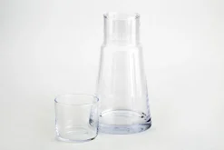 Flamant Pesaro, Service De Nuit, (Cruche+Verre) New