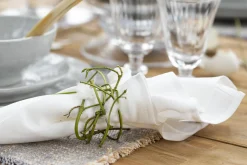 Flamant Phills, Serviette, Blanc, Ensemble De 6 Clearance