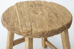 Flamant Porta, Table D'Appoint, Bois Recycle Hot