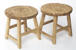 Flamant Porta, Table D'Appoint, Bois Recycle Hot