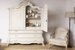 Flamant Ranomi, Fauteuil, Lin Naturel Sale