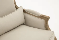 Flamant Ranomi, Fauteuil, Lin Naturel Sale