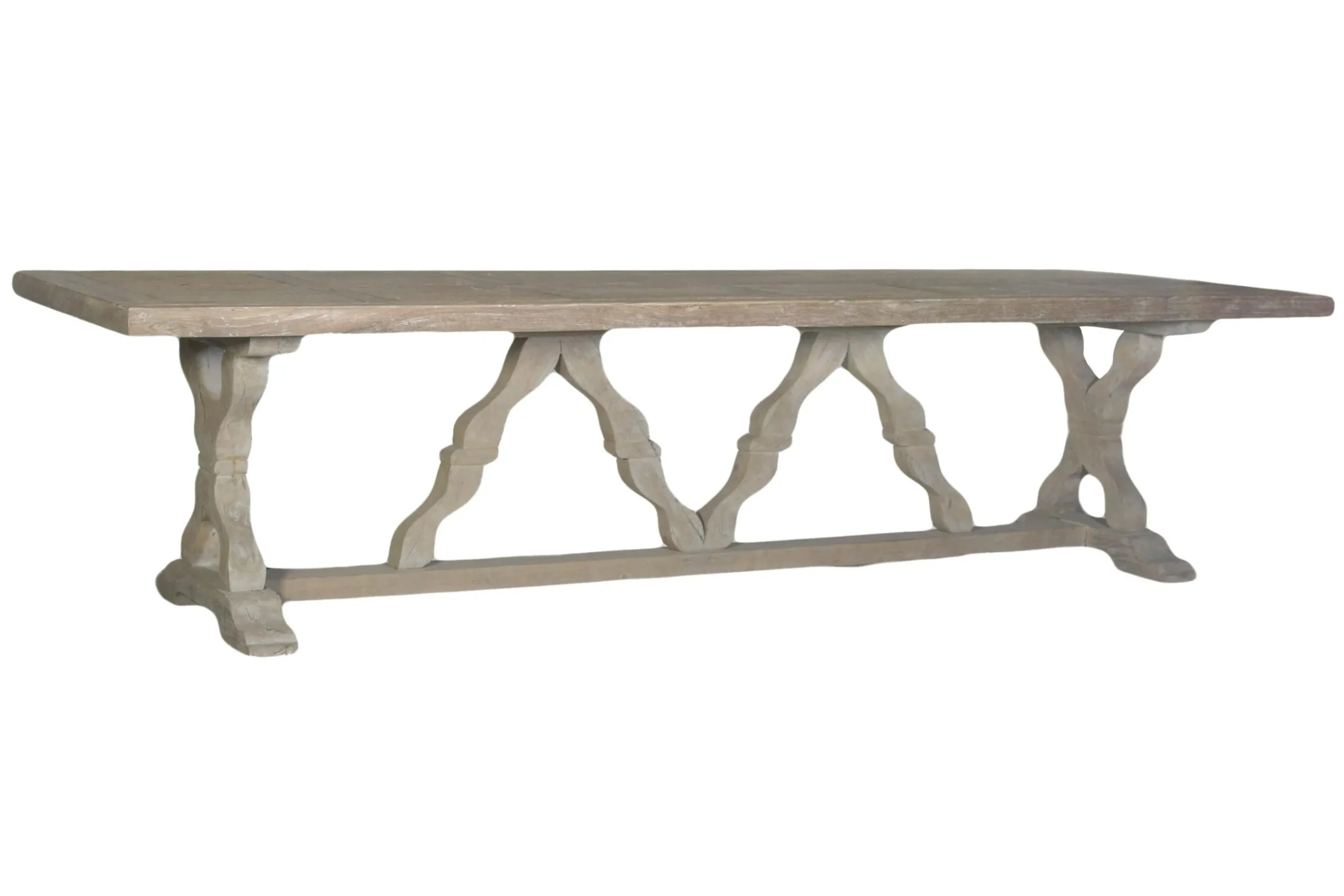 Flamant Reggie, Table A Manger, Rectangulaire, Bois, Naturel Outlet