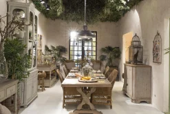 Flamant Reggie, Table A Manger, Rectangulaire, Bois, Naturel Outlet