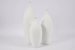 Flamant Regina, Vase, Ceramique, Blanc, Modele 2
