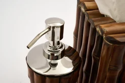 Flamant Rene, Pompe A Main, Acier Et Bois Best