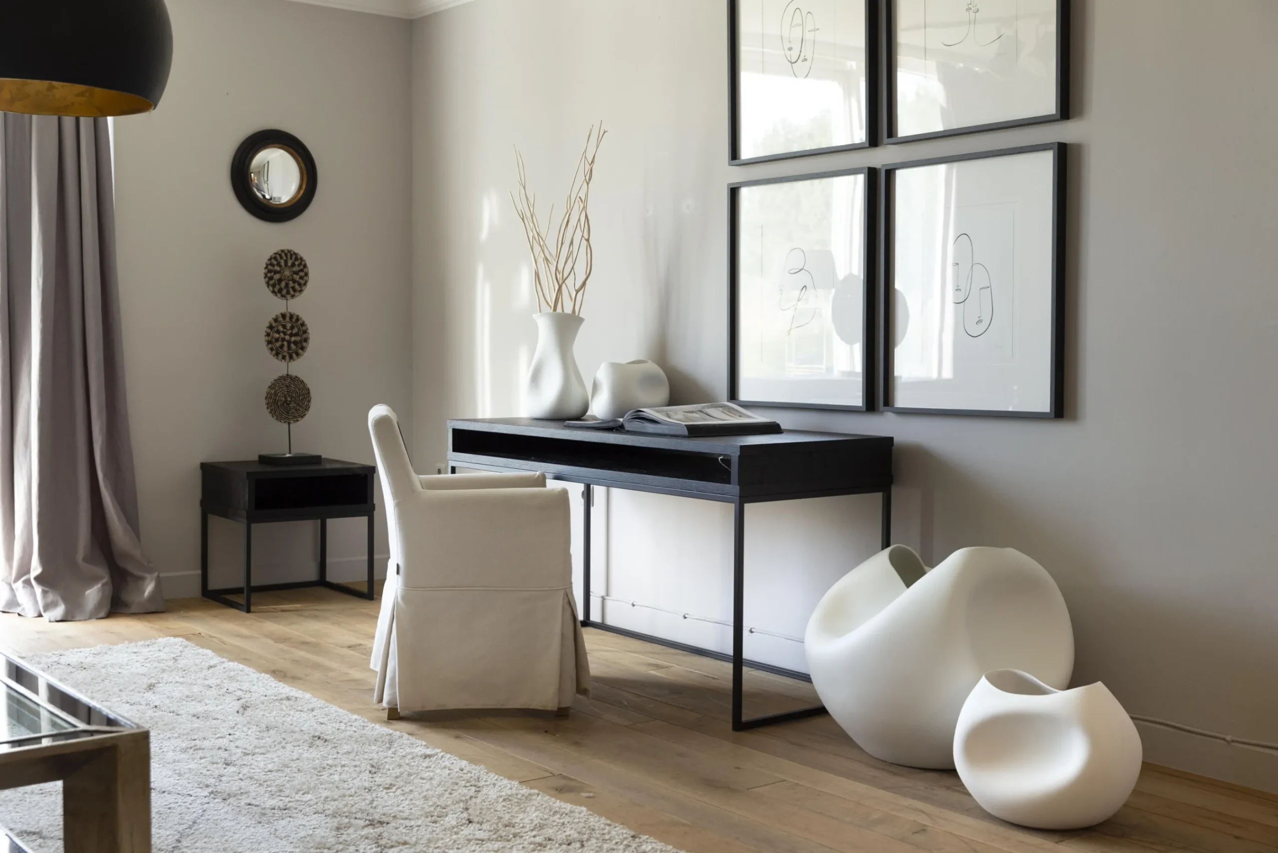 Flamant Reynolds, Vase, Ceramique, Blanc, Modele 1 Online